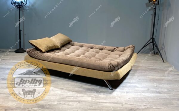 مبل تخت خواب شو دونفره بدون دسته مدل ایپک 10