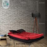 قیمت مبل تخت خواب شو دونفره بدون دسته مدل ایپک