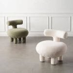 صندلی و پاف مینیمال مدل تی