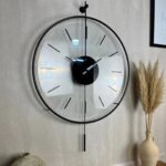 ساعت دیواری مدل امرالد شیشه ای - Image 2